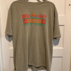 80s Vintage Big Sky State Games Montana T Shirt